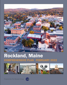 Cover of Rockland's comprehensive plan