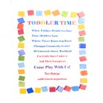 Toddler Time at the Flanagan Community Center