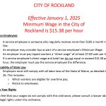 2025 Minimum Wage Notice