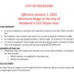 2025 Minimum Wage Notice