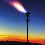 Solar Spark® Vent Flares at Transfer Station